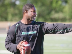 Riders defensive backs coach Tony Missick.