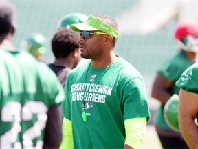 Riders head coach Corey Chamblin is digging deep to motivate his 0-7 team.