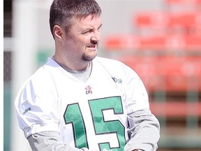 Roughriders kicker Paul McCallum is in his 23rd CFL season (Bryan Schlosser/Leader-Post)