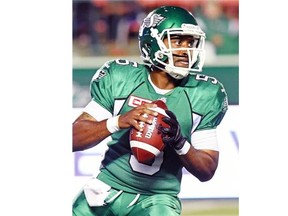 The Roughriders traded quarterback Kevin Glenn to Montreal on Wednesday for a fifth-round draft choice in 2016. 
  
 Don Healy/Leader-Post files