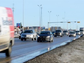 The Saskatchewan NDP is raising flags about one of the companies chosen for the Regina bypass project. (BRYAN SCHLOSSER/Leader-Post.)
