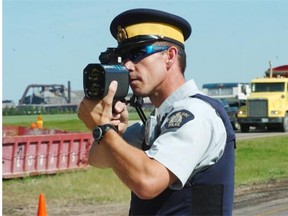 The Saskatchewan RCMP ticketed two drivers this weekend exceeding the speed limit by more than 190 km/h.