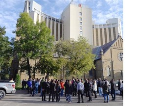 SaskPower employees were temporarily evacuated due to bomb threat in Regina on Thursday.  Employees returned to the building safely.