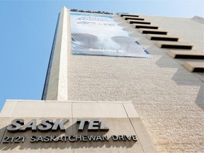 SaskTel offices in downtown Regina photographed Sept. 16, 2013.