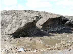 Snow removal companies are unimpressed with the city’s proposal to charge them for the white fluffy stuff they dump at the municipal storage site. (BRYAN SCHLOSSER/Leader-Post)