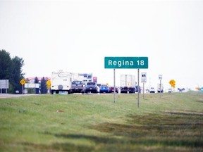 A stretch of the Trans-Canada Highway east of Regina is getting another speed limit change.