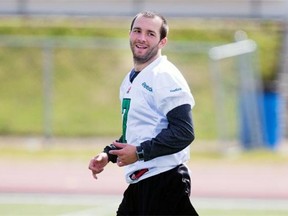 Weston Dressler is expected to be on the Riders’ active roster Sunday  (Gord Waldner/TheStarPhoenix)