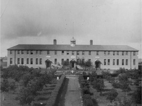 Regina Indian Industrial School opened in 1891 west of Regina.