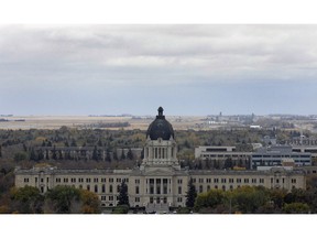 The Saskatchewan Legislative Building can be seen in this Postmedia file photo.