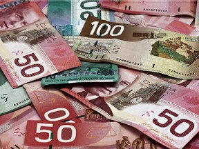 File — Canadian dollars.