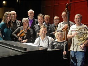 Jeffery Straker (middle seated) and the Regina Symphony Chamber Players will perform at the Casino Regina Show Lounge on Nov. 20.