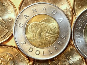 File — Canadian dollar.
