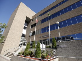 Provincial Court of Saskatchewan in downtown Regina.