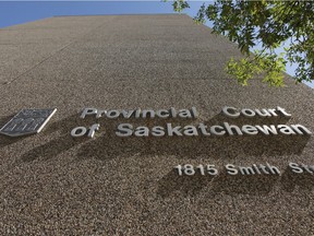 File — The Provincial Court of Saskatchewan in downtown Regina.