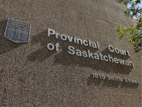 File — The Provincial Court of Saskatchewan in downtown Regina is pictured on Sept. 16, 2013.