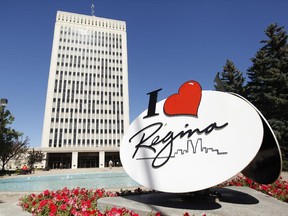 File — Regina city hall is pictured on Sept. 16, 2013.