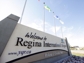 File — Regina International Airport is pictured on Sept. 16, 2013.