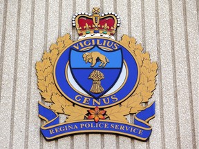 The Regina Police Service coat of arms.