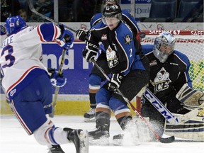 The Regina Pats in action against Kootenay Ice.