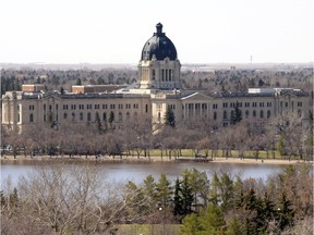 File — The legislature in Regina is pictured on May 7, 2013.