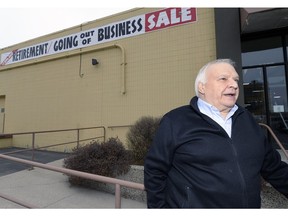 Konrad Kozan, owner of Kozan Home Furnishings, which is going out of business this fall.