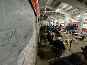 The crowd was just getting started at The Swamp, a well known, well loved debauched, heavy drinking affair that is  a mainstay at the Canadian Western Agribition is in its final year.