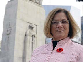 REGINA,Sk: NOVEMBER 9, 2015 -- Marie Donais Calder who has written 18 novels about the Second World War, inspired by her father, who served in Germany. November 9, 2015. BRYAN SCHLOSSER/Regina Leader-Post