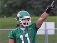 An early-season injury to middle linebacker Shea Emry ended his CFL career with the Saskatchewan Roughriders.