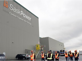 SaskPower's carbon capture and storage project.