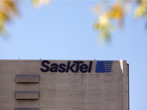 The SaskTel offices in downtown Regina.