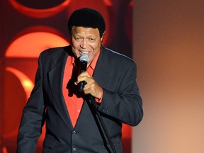 Chubby Checker performs onstage at the Songwriters Hall of Fame 45th Annual Induction and Awards at Marriott Marquis Theater on June 12, 2014 in New York City.