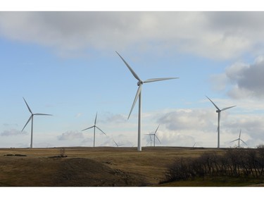 SWIFT CURRENT, SK :  November 6, 2015  --  The  Centennial Wind Power Facility near Swift Current on Friday. TROY FLEECE/Regina Leader-Post