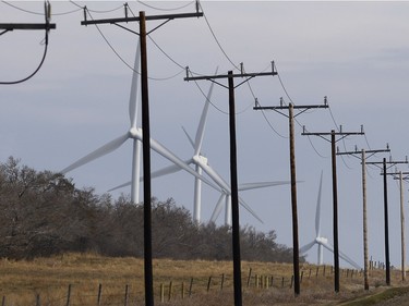 SWIFT CURRENT, SK :  November 6, 2015  --  The  Centennial Wind Power Facility near Swift Current on Friday. TROY FLEECE/Regina Leader-Post