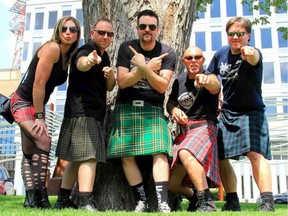 The Tilted Kilts have developed a loyal following with their Celtic-based songs.