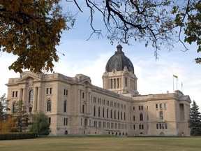 The Saskatchewan Legislative Building.