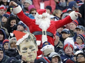 Santa Claus never got to hang out with New England Patriots quarterback Tom Brady during the jolly old man's latest whirlwind tour of the world.