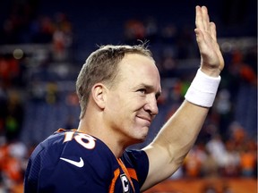 What do Peyton Manning, above, and the Regina Leader-Post's Rob Vanstone have in common? Very little, it seems — except for plantar fasciitis.