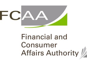 The Financial and Consumer Affairs Authority of Saskatchewan (FCAA).