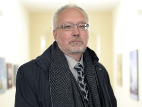 J.P. Ellson at the time of his appointment as new CEO of Creative Saskatchewan, in January 2014.