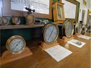 Students from the Prairie South School Division on a visit to the Legislative Powerhouse Building, one of the oldest boiler systems in the province.