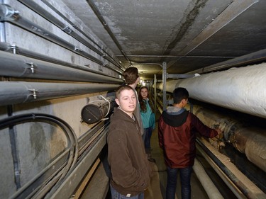 The Legislative Powerhouse Building is one of the oldest boiler systems in the province.