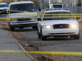 Two shootings on the 1500 (shown) and 2200 blocks of Robinson St. occurred in Regina on October 22, 2015.