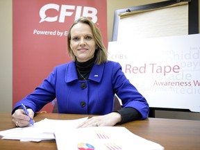 Marilyn Braun-Pollon, vice-president of the Canadian Federation of Independent Business, says Saskatchewan is one of the few provinces committed to reducing red tape for small business.