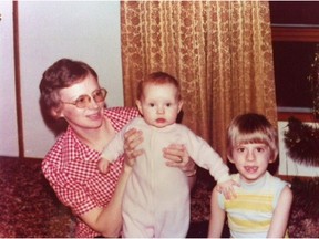 Vernette Eklund, Toni Rempel and Bonnie Eklund are shown in a family handout photo from the 1970s. A British Columbia woman has turned to classified ads in an attempt to connect her half-sister with a father who doesn't know she exists.