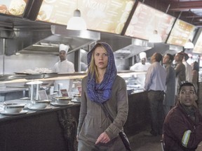 Claire Danes as Carrie Mathison in Homeland.