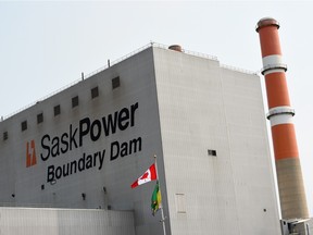 Boundary Dam power plant near Estevan, home to a $1.5 billion clean coal project.