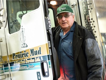 Ray Frehlick, president of Prairie Mud Services in Estevan on January 27, 2016.