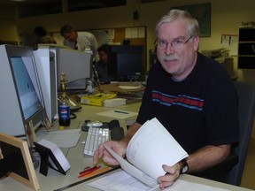 Long-time Leader-Post journalist Al Driver, who died Monday after a battle with cancer.