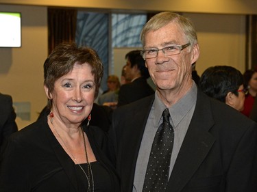 Gloaria and Raye Bjelland at a Chinese New Year celebration, organized by the Regina branch of the Chinese Freemasons of Canada, held at the Casino Regina Show Lounge on Saturday Jan. 30, 2016.