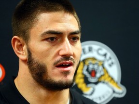 Hamilton Tiger-Cats defensive end John Chick is to play against his former Saskatchewan Roughriders teammates for the first time on Saturday at Tim Hortons Field.